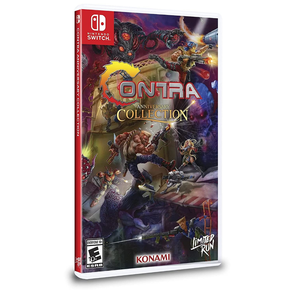 艾達電玩】全新現貨NS Switch 魂斗羅週年慶合輯英日文版Contra