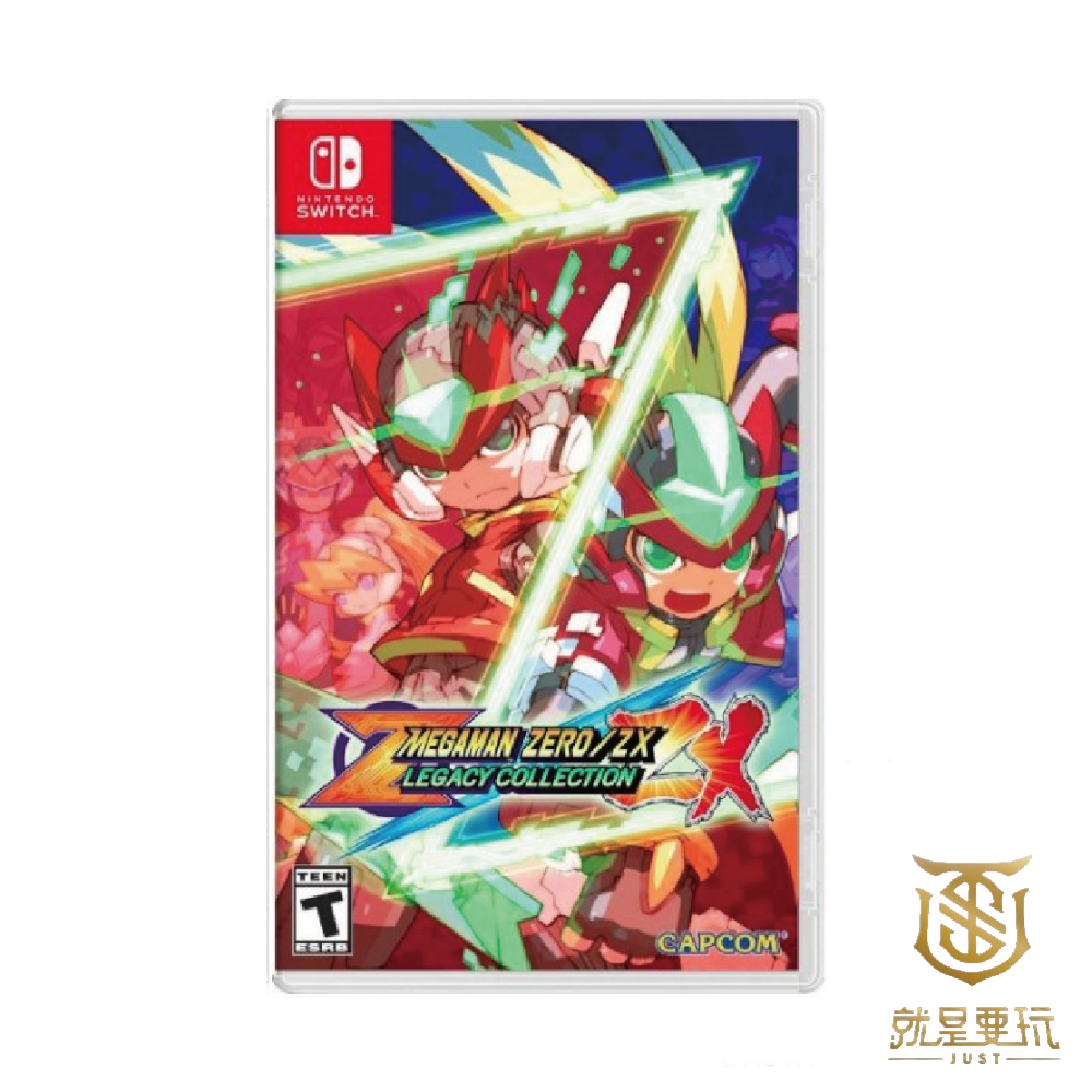 就是要玩】現貨NS Switch 洛克人ZERO / ZX 傳奇合輯中文版