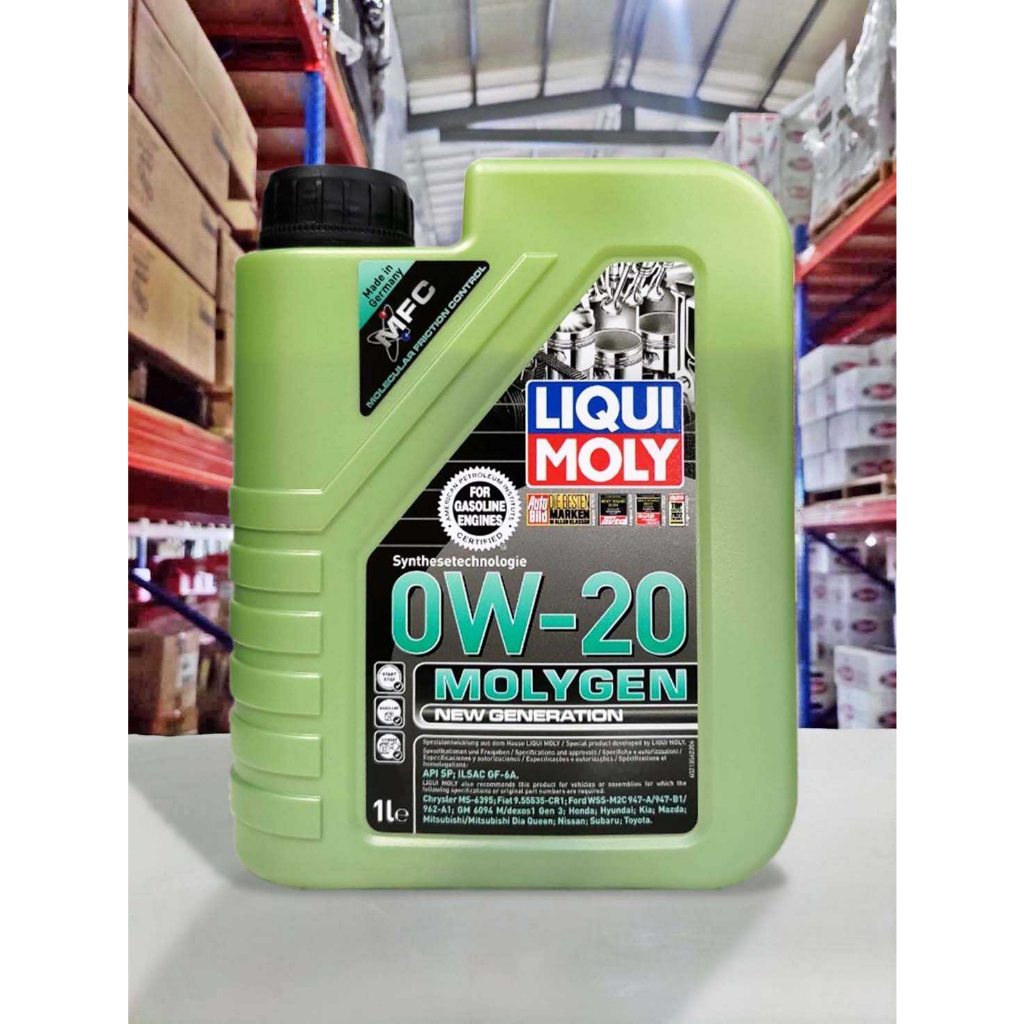 『油工廠』LIQUI MOLY MOLYGEN 0W20 液態鉬 合成 機油 日系 SP #21356 1L | 蝦皮購物