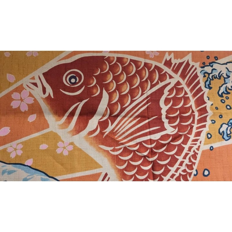 台灣現貨)大漁旗-日本製（復古色/黑/橘/藍/紅） | 蝦皮購物