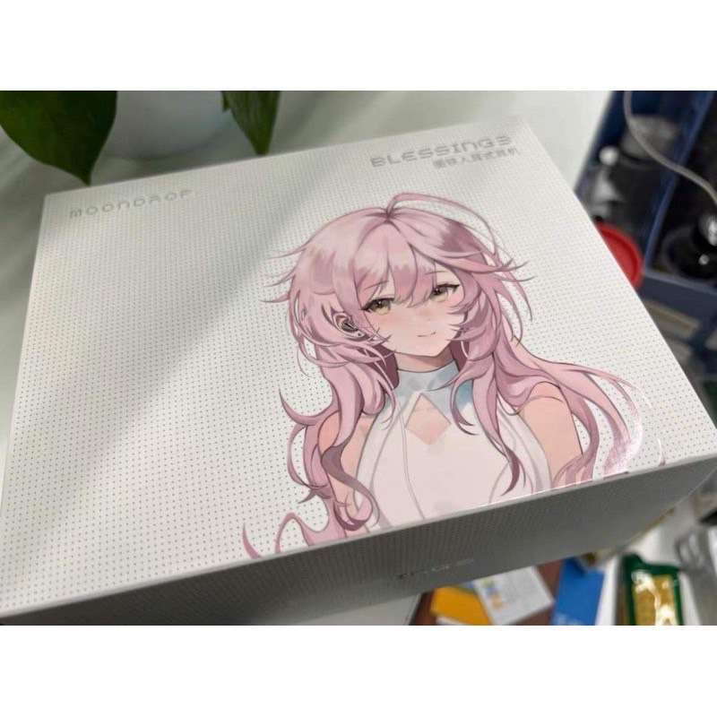 【中古】水月雨 Blessing3L 美品 二手］MOONDROP 水月雨Blessing3 兩圈四鐵三分頻監聽入耳耳道耳機
