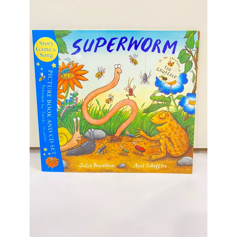 SUPERWORM 書+CD / Julia Donaldson / Axel Scheffler | 蝦皮購物