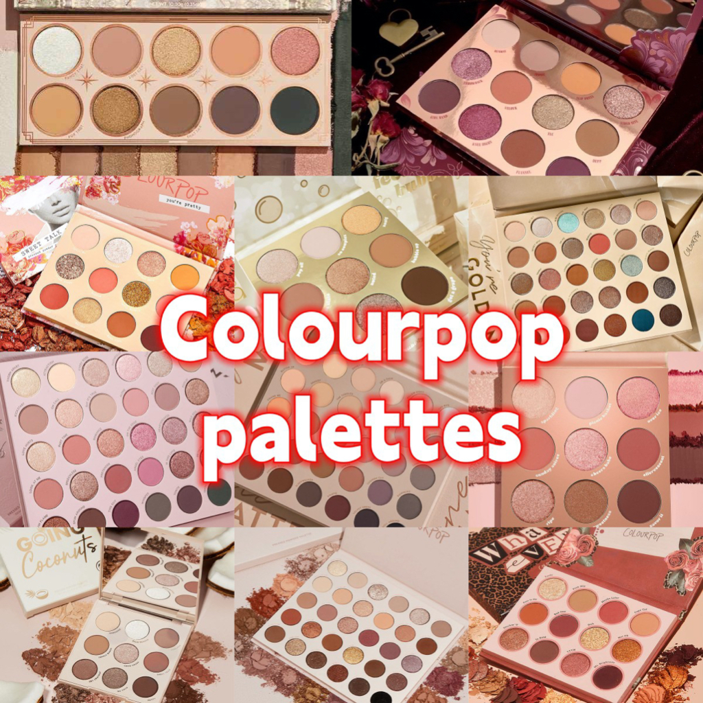 🍊酸橘子美妝🍊Colourpop新品🍭九宮格眼影盤Rosé Plush Bubbly Bare Roaring Rock | 蝦皮購物