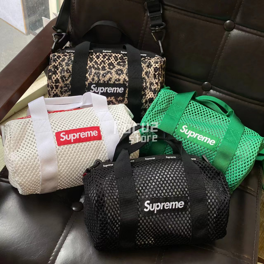 Mini supreme duffle online bag