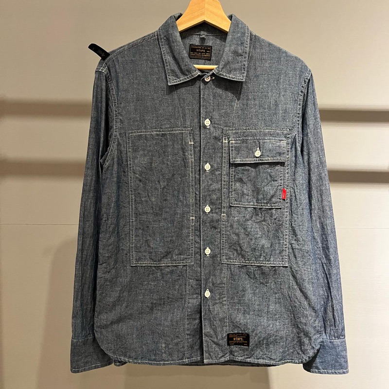 シャツ WTAPS UNION WMILL BUDS RACK mchgnstuffready WTAPS® BUDS / LS SHIRT / COTTON.TWILL Utility