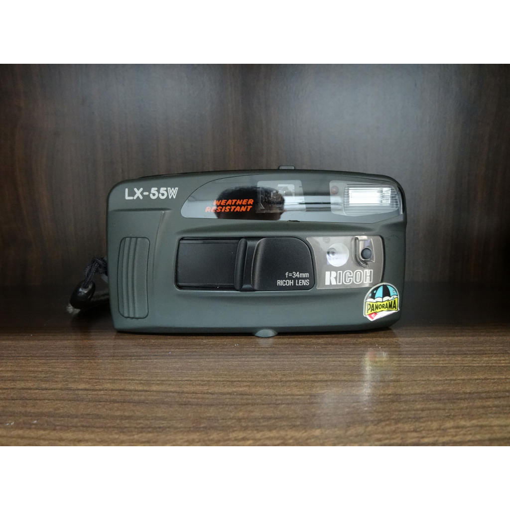 完動整備品 リコー LX-55W コンパクトフィルムカメラ ストロボ