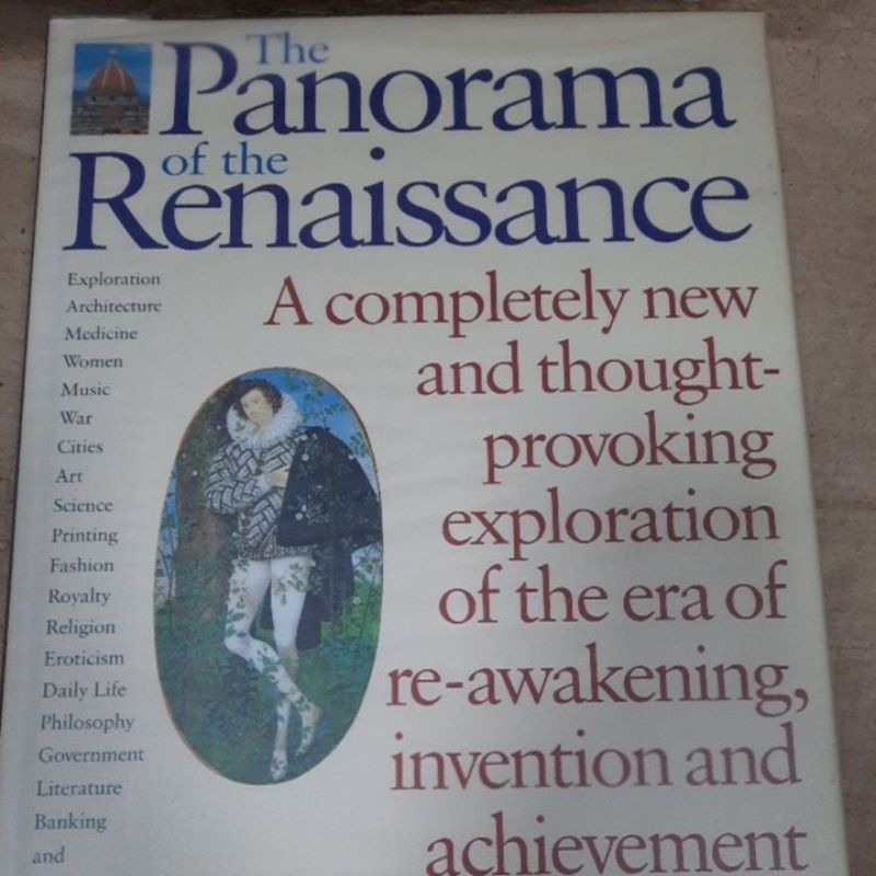 《文化國際通》-畫集Panorama of the Renaissance: An Encyc (稍有氾黃內頁無損) | 蝦皮購物