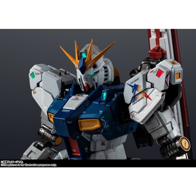 現貨日版福岡GUNDAM SIDE-F限定超合金RX-93ff ν鋼彈福岡牛Nu鋼彈