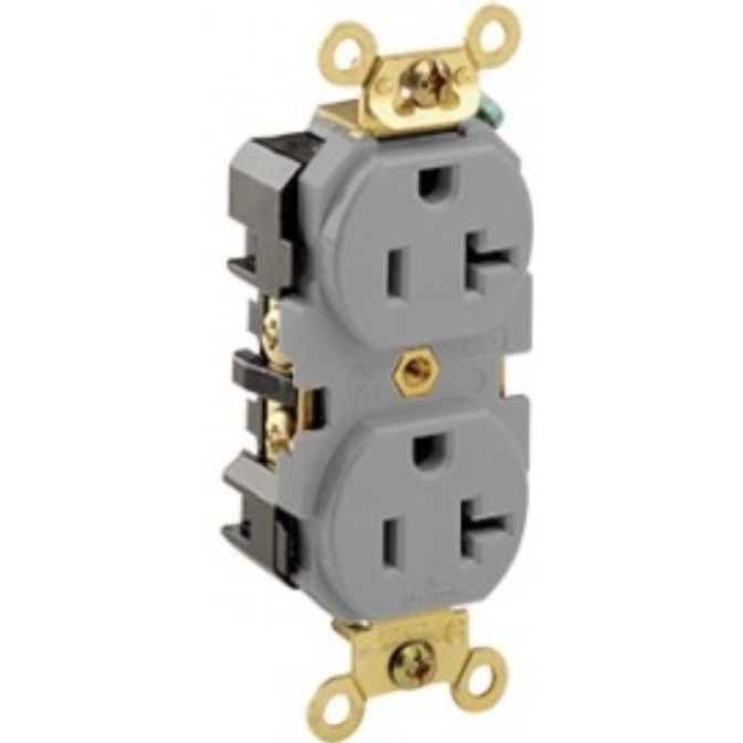 100%美國進口 LEVITON 5362 超重載工業級 DUPLEX 125V 20A 插座蓋板 | 蝦皮購物