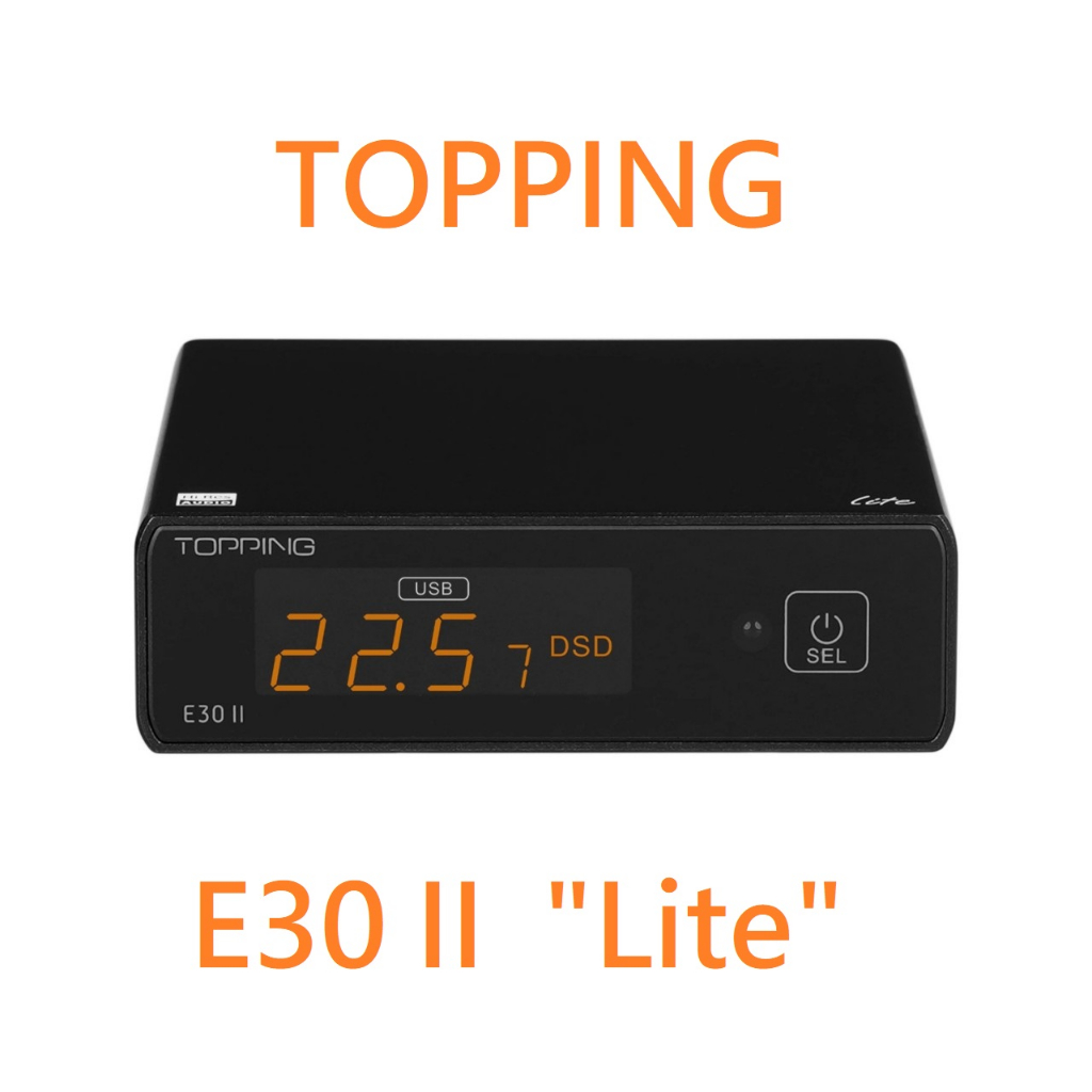 現貨 拓品 TOPPING E30 II Lite 音頻 解碼器 AK4493S 單顆 DAC 硬解 DSD512