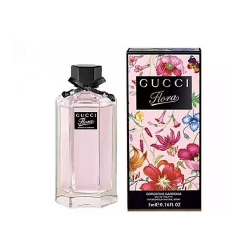 GUCCI Flora Gardenia 華麗梔子花女性淡香水5ml/1瓶-新品正貨| 蝦皮購物