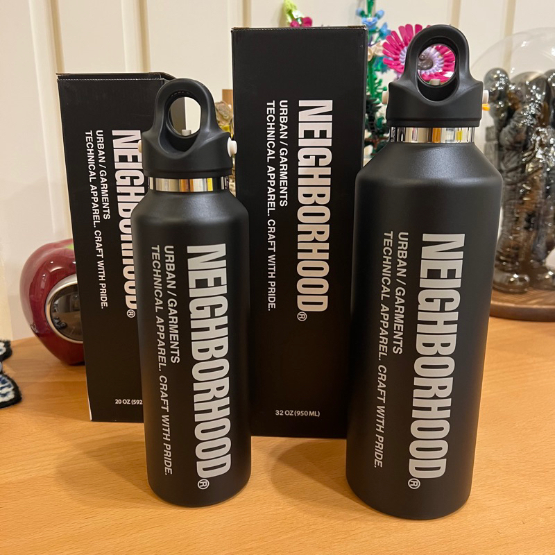 NEIGHBORHOOD REVOMAX VACUUM INSULATED BOTTLE 保溫水壺| 蝦皮購物