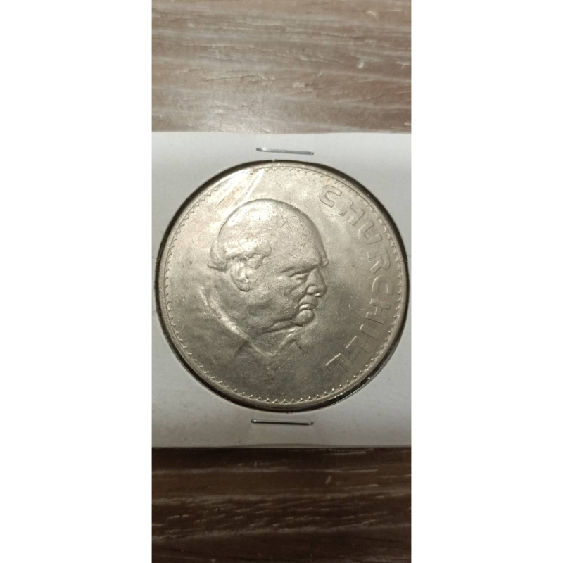 英國'1965年/5先令（邱吉爾紀念幣）*1枚 | 蝦皮購物