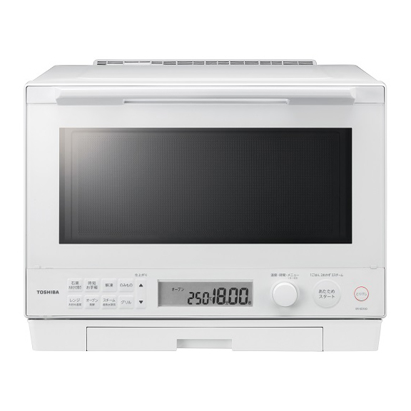 代購日本2022新款TOSHIBA 東芝ER-XD100 過熱水蒸氣水波爐30L 石窯