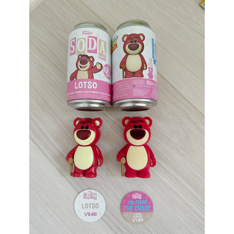 現貨BEETLE FUNKO POP 熊抱哥植絨隱藏版確認款玩具總動員LOTSO SODA