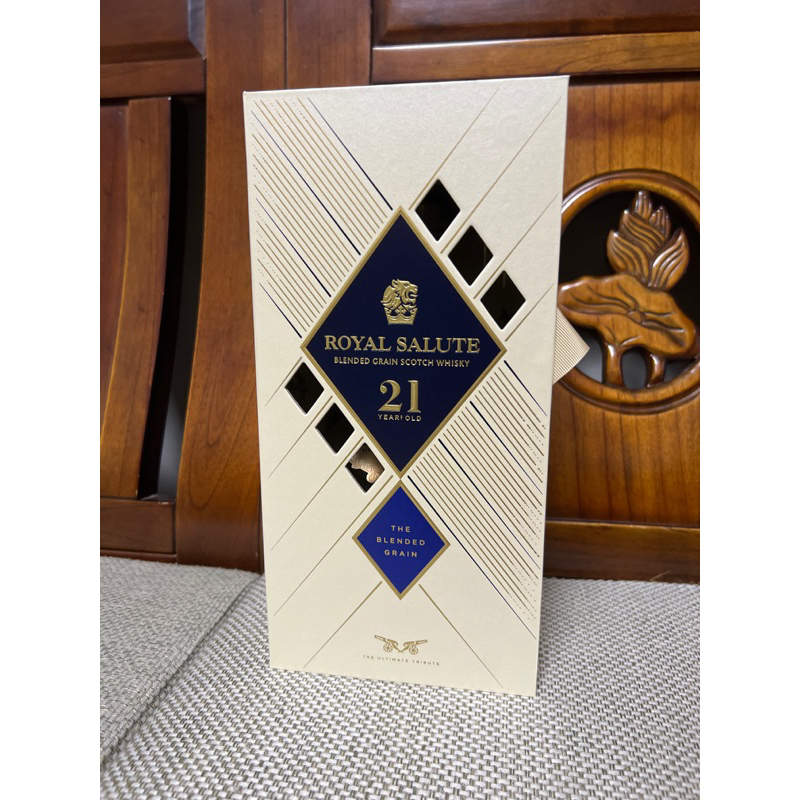皇家禮炮21 年調和式穀物蘇格蘭威士忌0.7L「空酒瓶+空盒