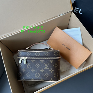 Louis Vuitton MONOGRAM Vanity monogram bag charm (M00545) in 2023