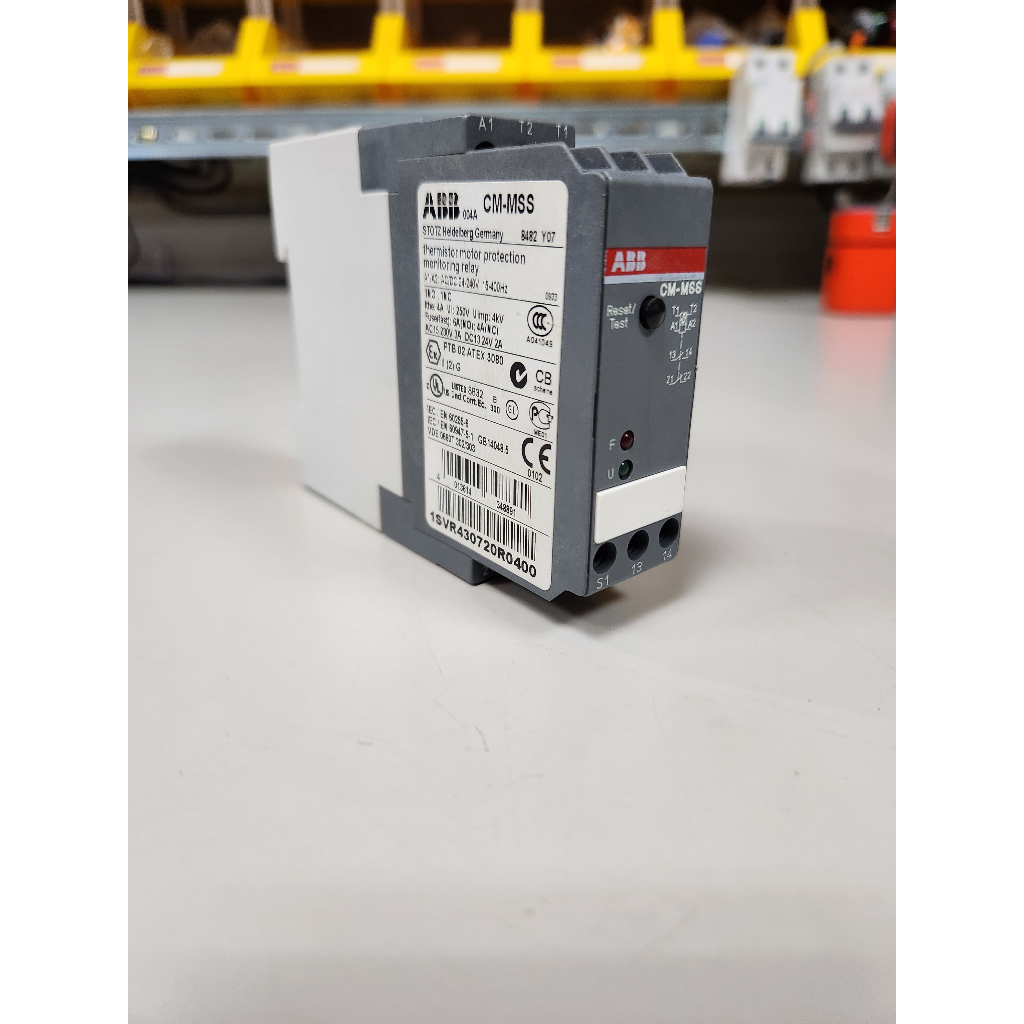 ABB CM-MSS熱敏電阻電機保護監控繼電器 | 蝦皮購物