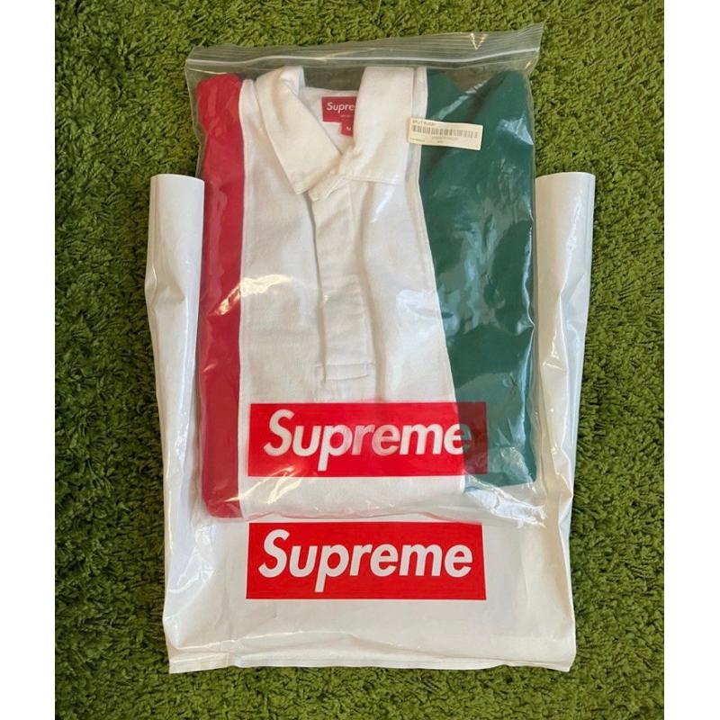 16ss supreme rugby m號Polo衫| 蝦皮購物