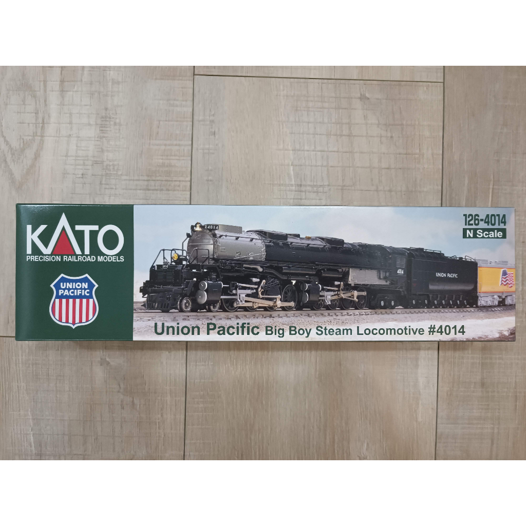 全新/現貨/N規車輛Kato 126-4014 UNION PACIFIC BIG BOY 世界最大蒸汽