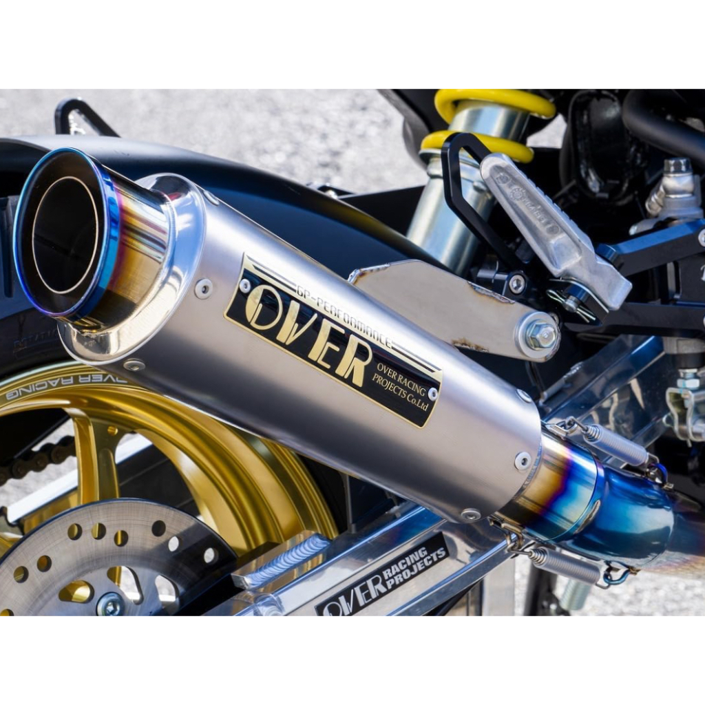 【Gear Base 吉兒基地】Over Racing GP 鈦全段 RS-R GROM 3代 排氣管 JC92 | 蝦皮購物