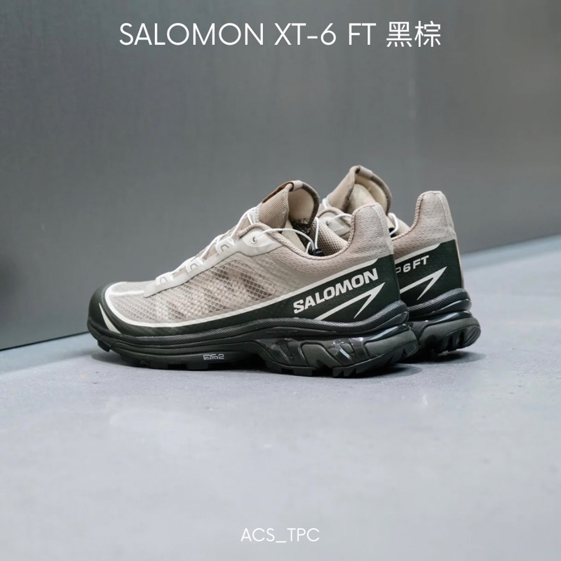 Salomon XT-6 FT 慢跑鞋登山鞋跑步機能防水露營抽繩索羅門男女鞋孤僻