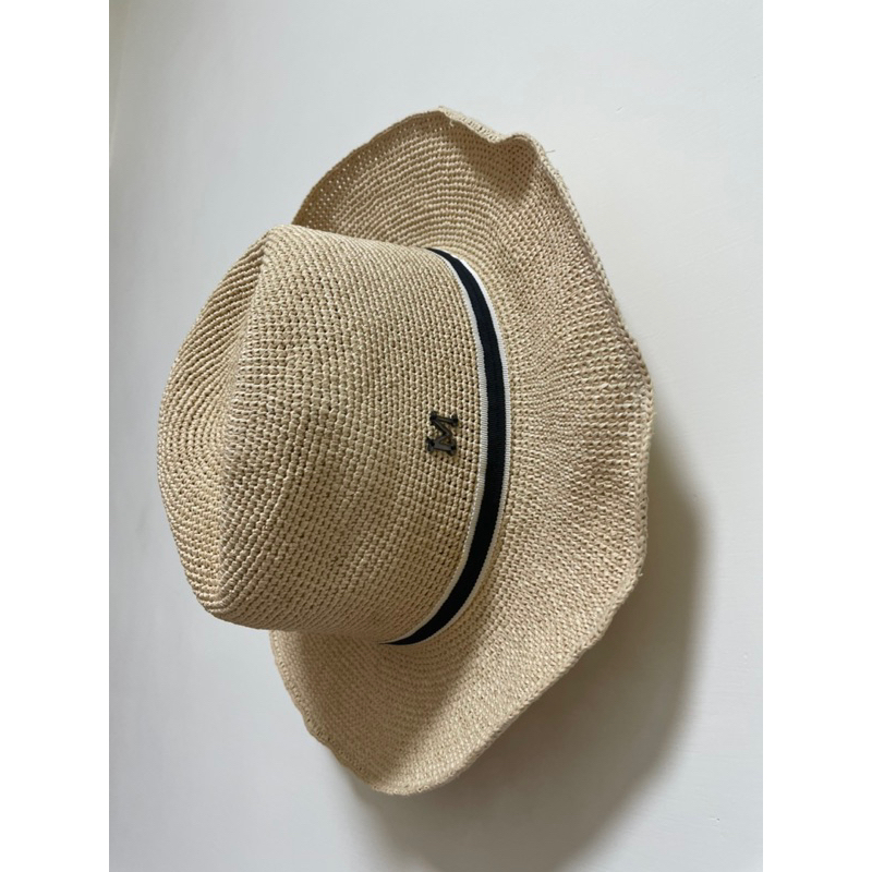 Linen-Blend Safari Hat