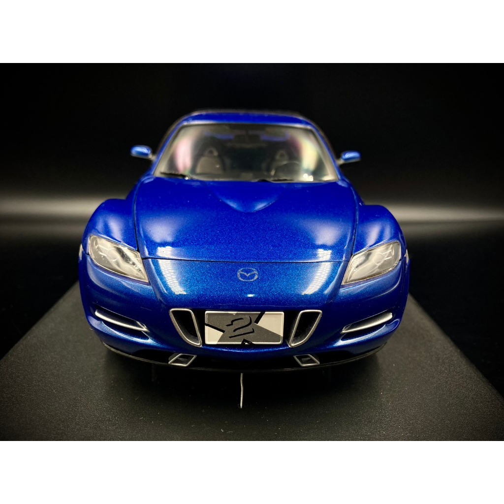 收藏模人】Autoart Mazda RX8 RX-8 Coupe 2003 X MAN 藍色1:18 1 收藏模人】Autoart Mazda RX8 RX-8 Coupe 2003 X MAN 藍色1:18 1