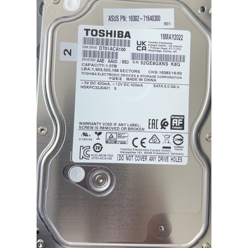 toshiba dt01aca100 硬碟- 儲存裝置優惠推薦- 3C與筆電2023年11月