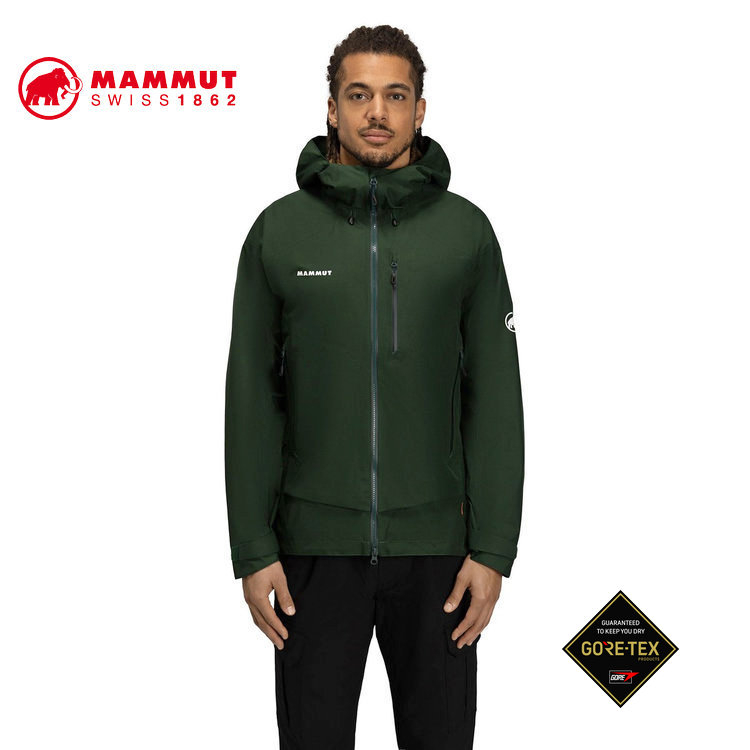 滿3000免運-[MAMMUT]男GT防水外套/Ayako Pro 2.0 HS Hooded/101030280