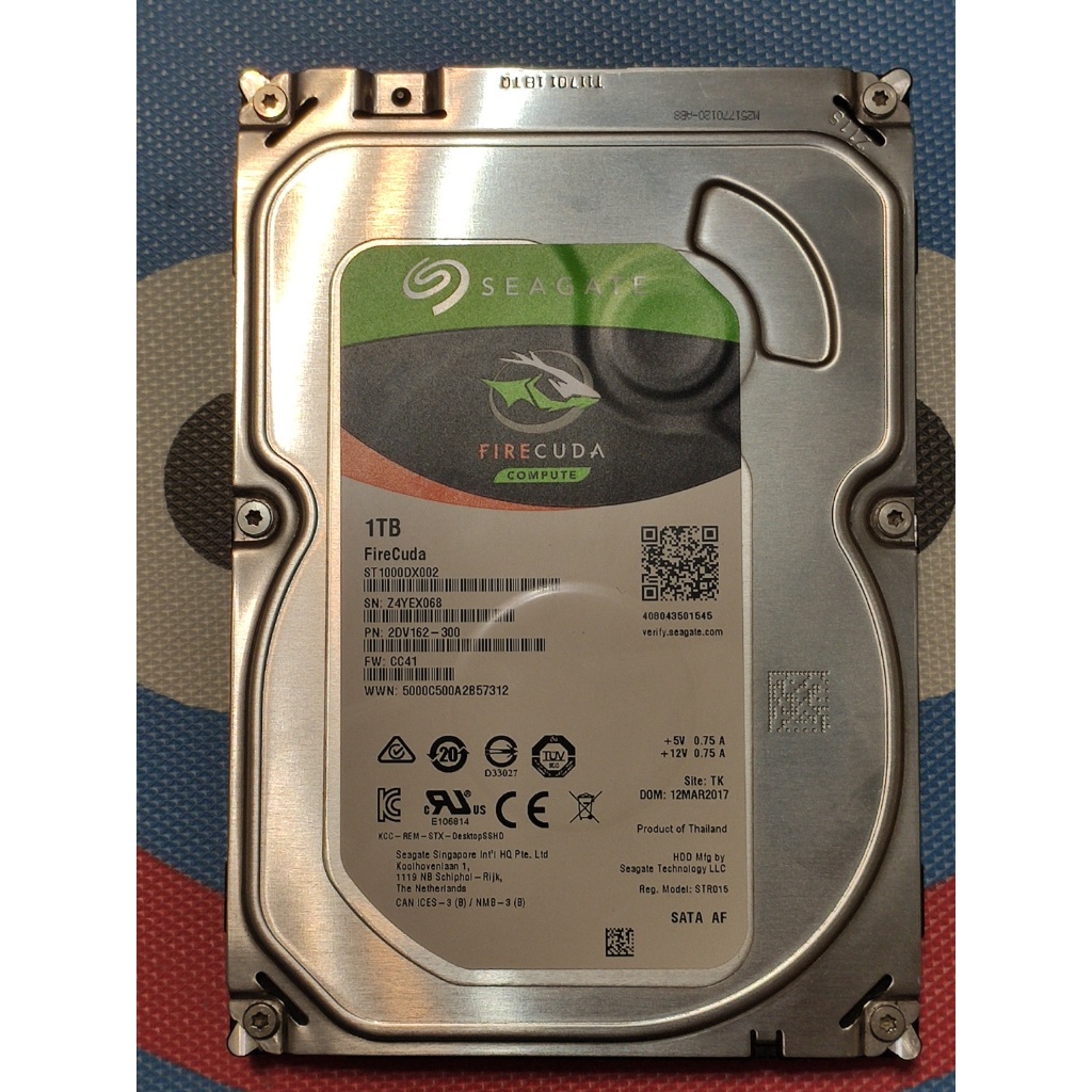 (二手)(過保固) 混合硬碟 希捷 SEAGATE ST1000DX002-2DV162 1TB | 蝦皮購物