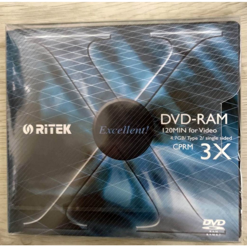 RITEK DVD-RAM 3X 4.7GB | 蝦皮購物