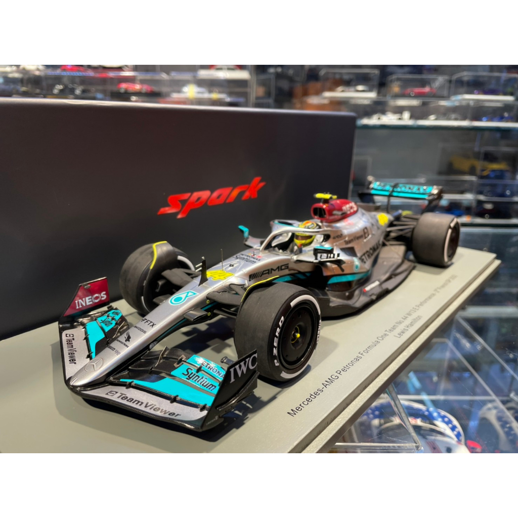 Lewis Hamilton Mercedes-AMG Petronas F1 W13 E n° 44 2ème GP Brésil 2022 F1 1/43 Spark S8556