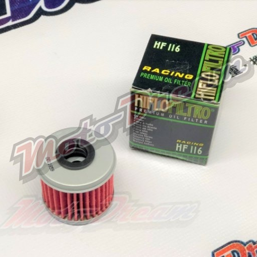 [ Moto Dream 重機部品 ] HiFlo-Filtro HF116 機油濾芯 TC250 同 KN-116 | 蝦皮購物