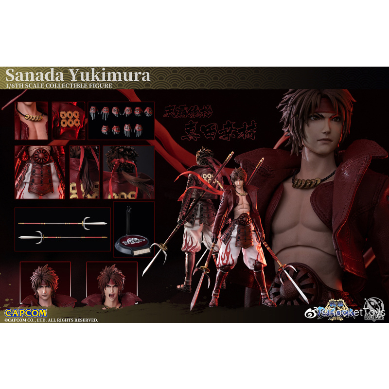 ROCKET TOYS ROC-002 戦国BASARA 真田 幸村 1/6 ROCKET TOYS ROC-002 戦国BASARA 真田 幸村 1/6