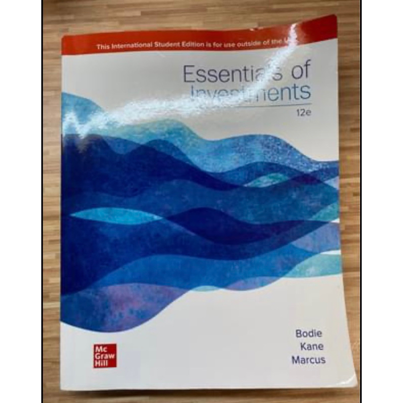 Essentials of investments 12e 
