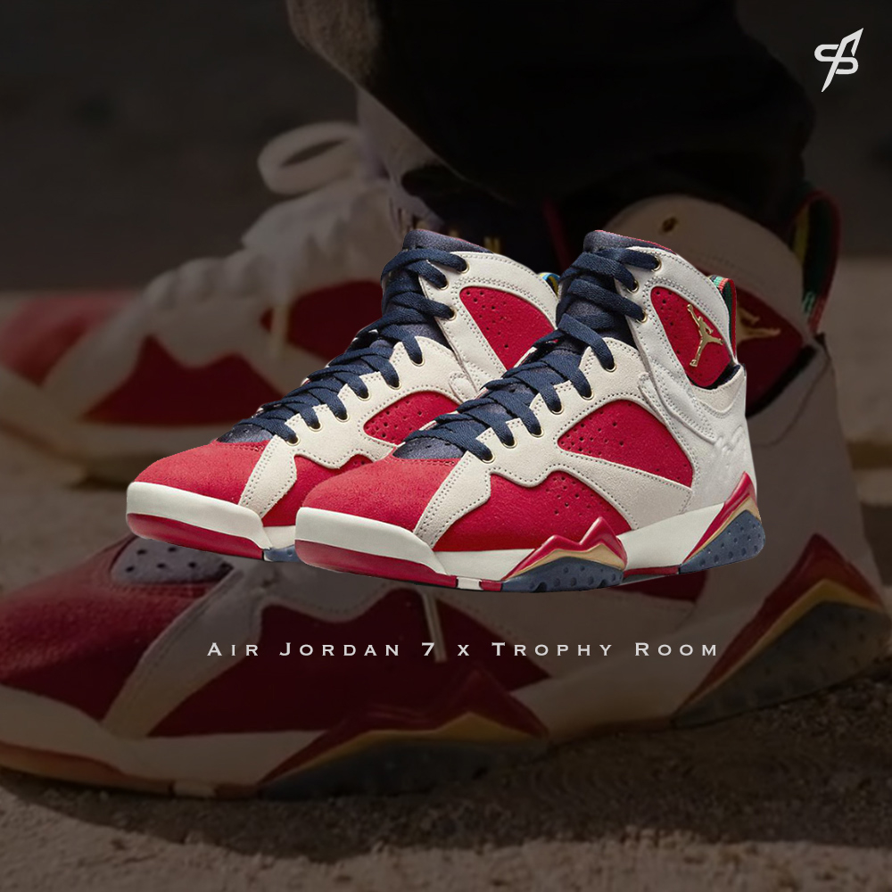 Fashion SPLY】Air Jordan 7 x Trophy Room 聯名款白紅DM1195-474