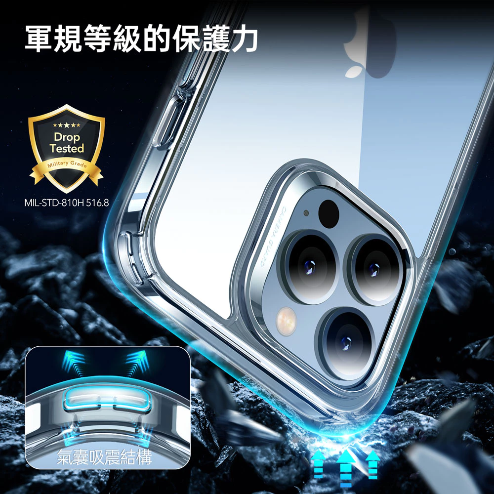 ESR 巧匯系列 iPhone 13 Pro (6.1 吋,2021) 手機殼, 磨砂白