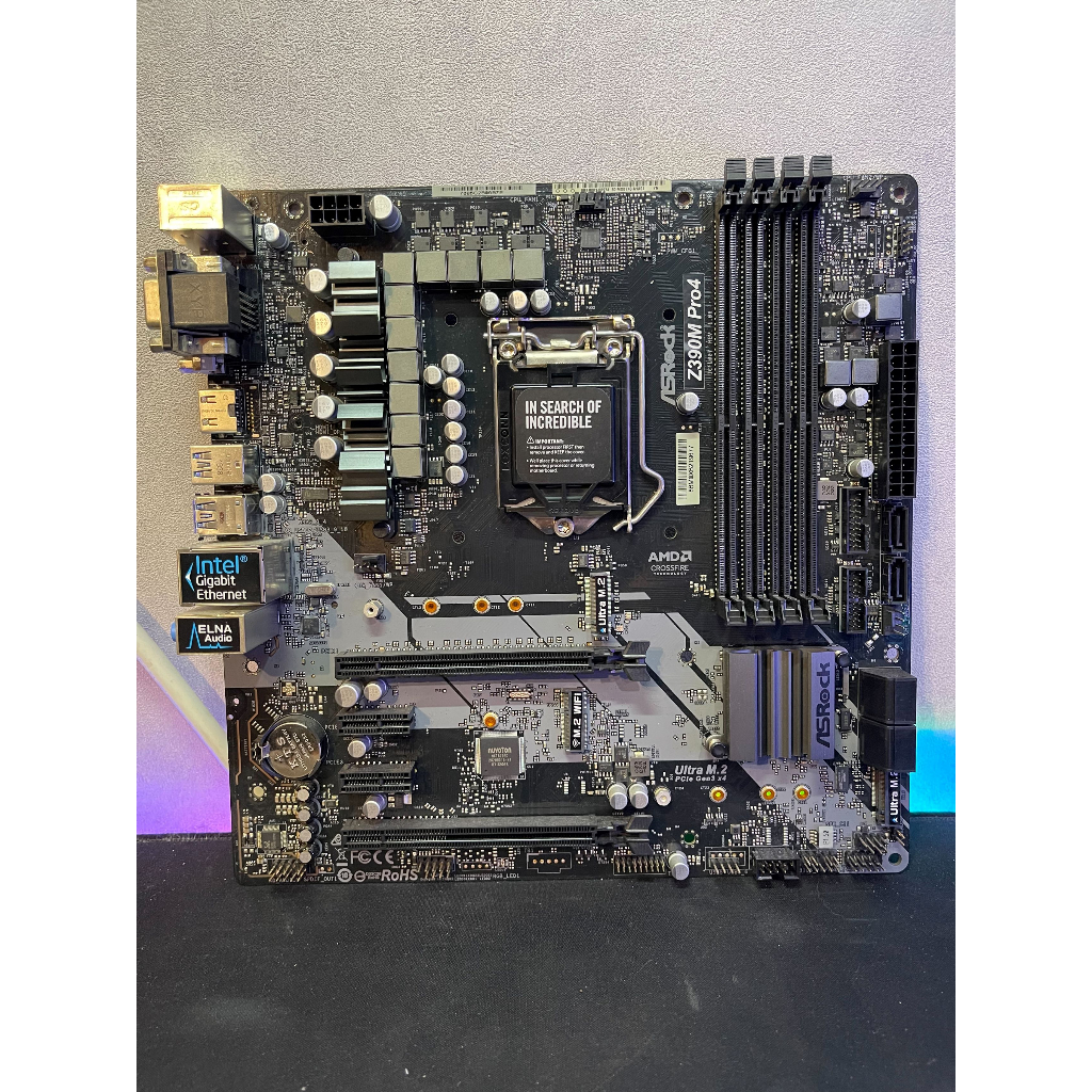 Asrock z390M Pro4 ほぼ新品 microATX-