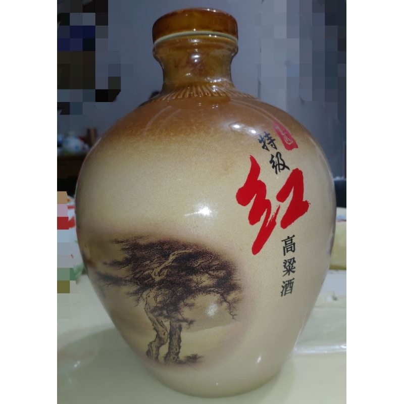 玉山 高粱酒 玉山特級紅高粱酒2公升空酒甕| 蝦皮購物