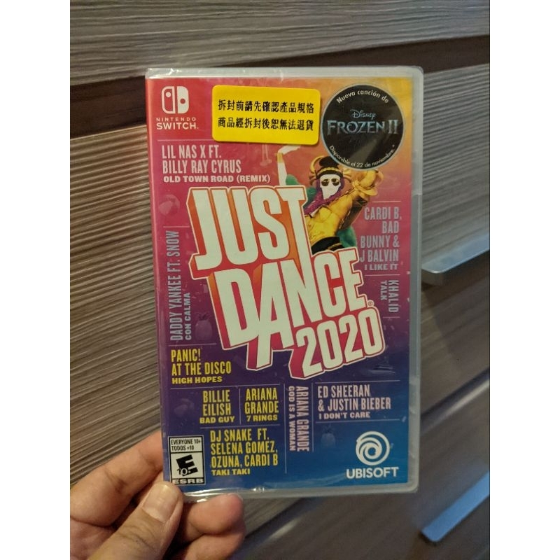 switch 遊戲Just Dance 2020全新未開封| 蝦皮購物