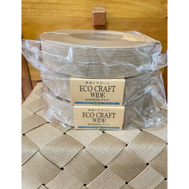 [出清品] 日本原裝進口 ECO CRAFT WIDE 寬版 30mm 紙藤 ( 401號 ） | 蝦皮購物