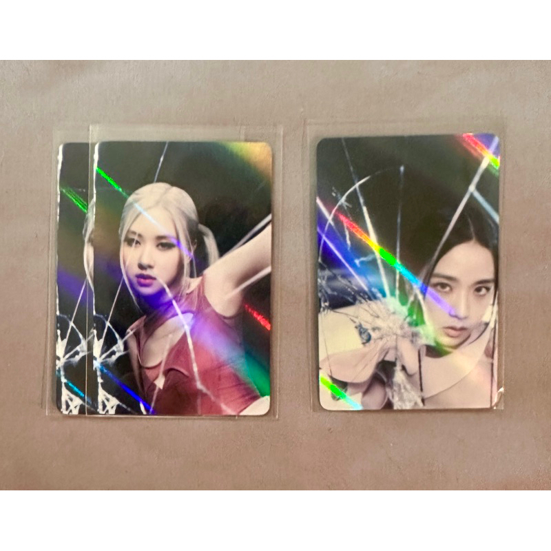 現貨 Blackpink born pink Makestar 小卡 MS 閃卡 官方 專輯 jisoo rose | 蝦皮購物