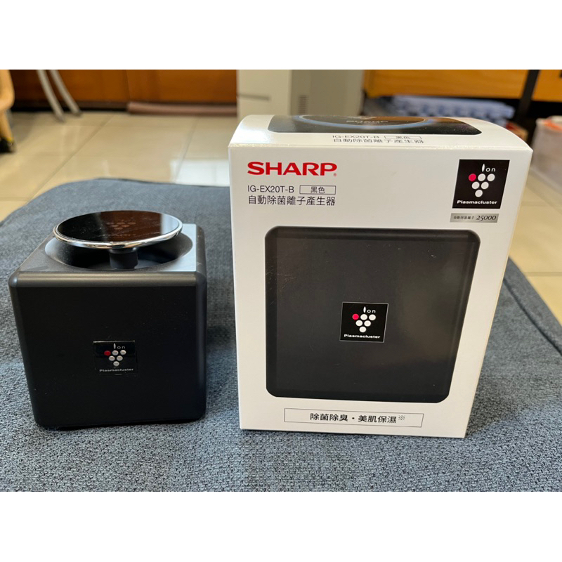 SHARP夏普自動除菌迷你空氣清淨機 黑 | 蝦皮購物