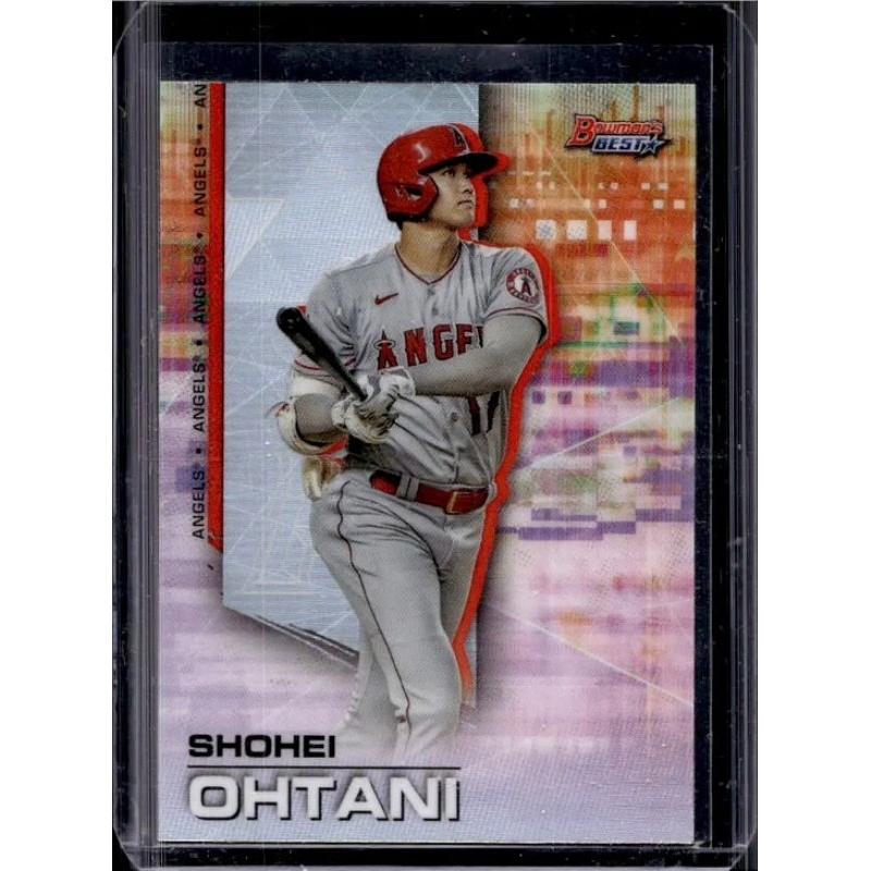 大谷翔平閃卡2021 Topps Bowmans Best Shohei Ohtani Refractor #67 