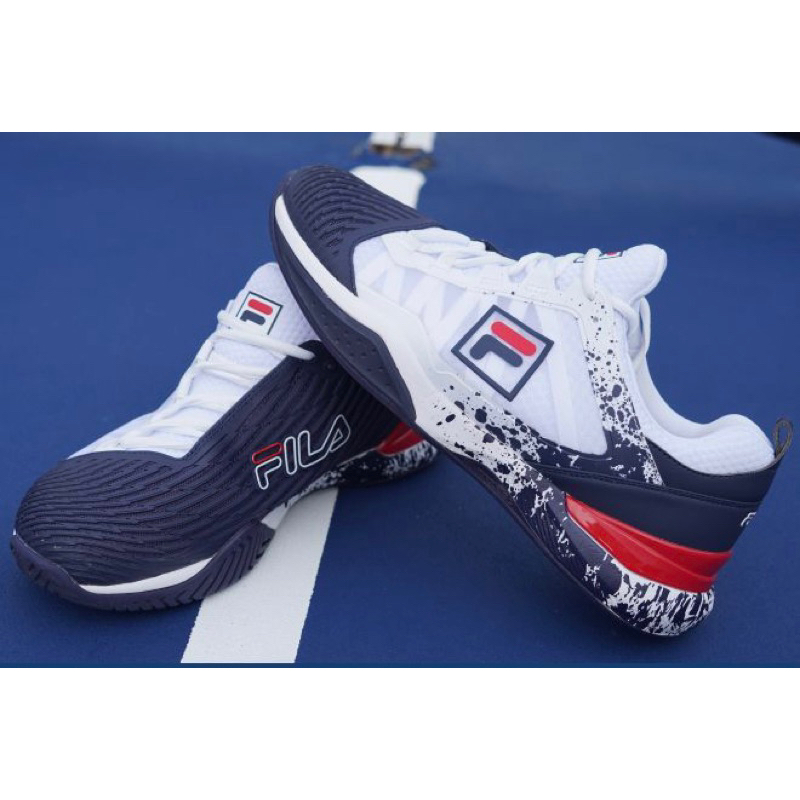 FILa 經典色噴漆 稀有款 寬楦網球鞋 Speed Serve Energized Mens Tennis Shoe | 蝦皮購物