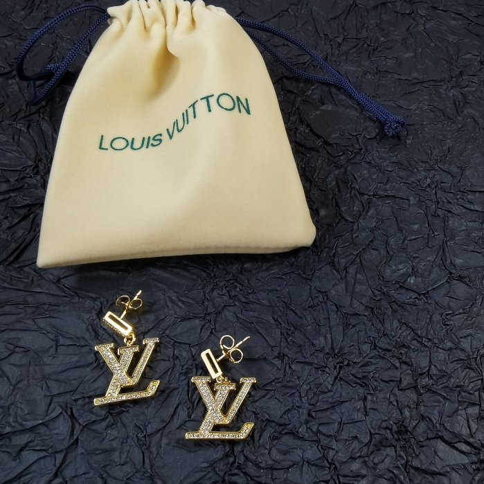 Shop Louis Vuitton Louis Vuitton LV Gram Earrings M01264 (M01264