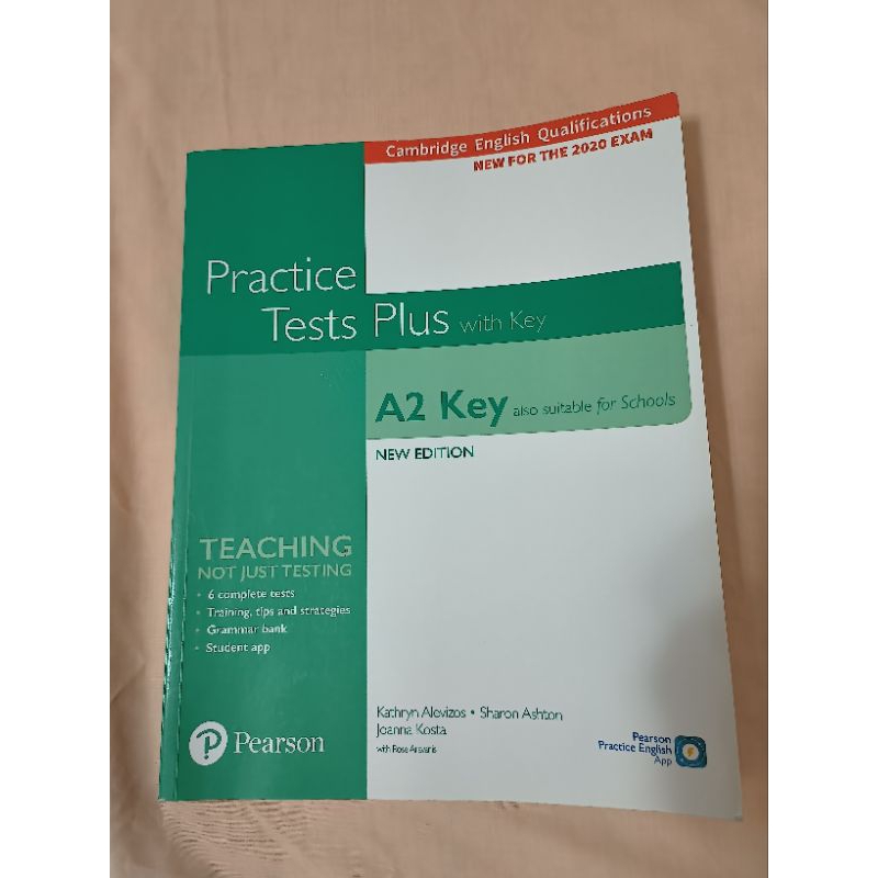 劍橋英檢 Practice Tests Plus KET for Schools A2 (with Key) 全新 | 蝦皮購物