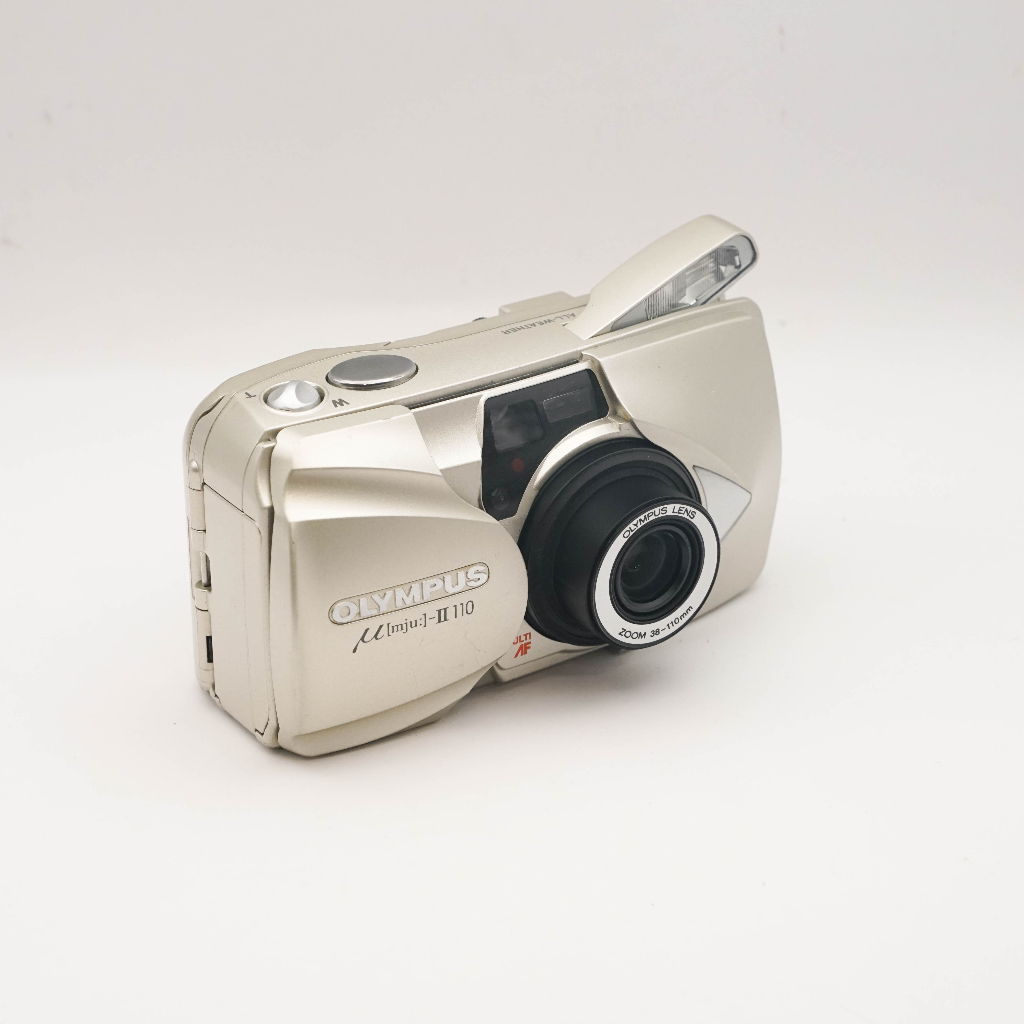 【Shizu】 完好美品 Olympus Mju II 110 喵兔變焦 經典傻瓜底片相機