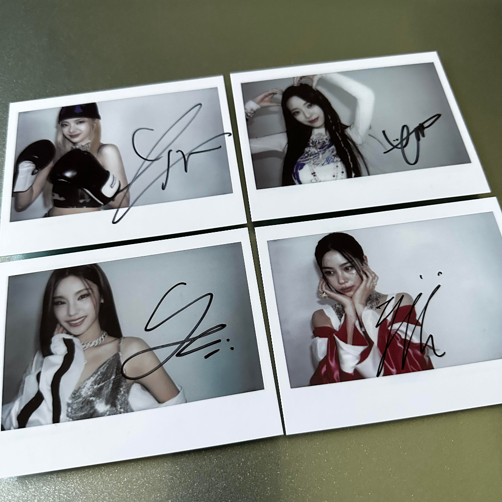 ITZY - KILL MY DOUBT 親筆簽名/親簽美版寫真書冊專輯CD (內容物可選